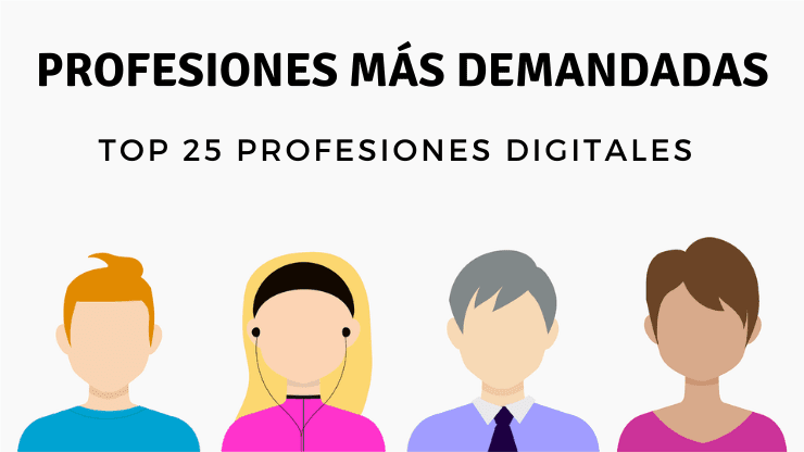 top 25 profesiones digitales inesdi